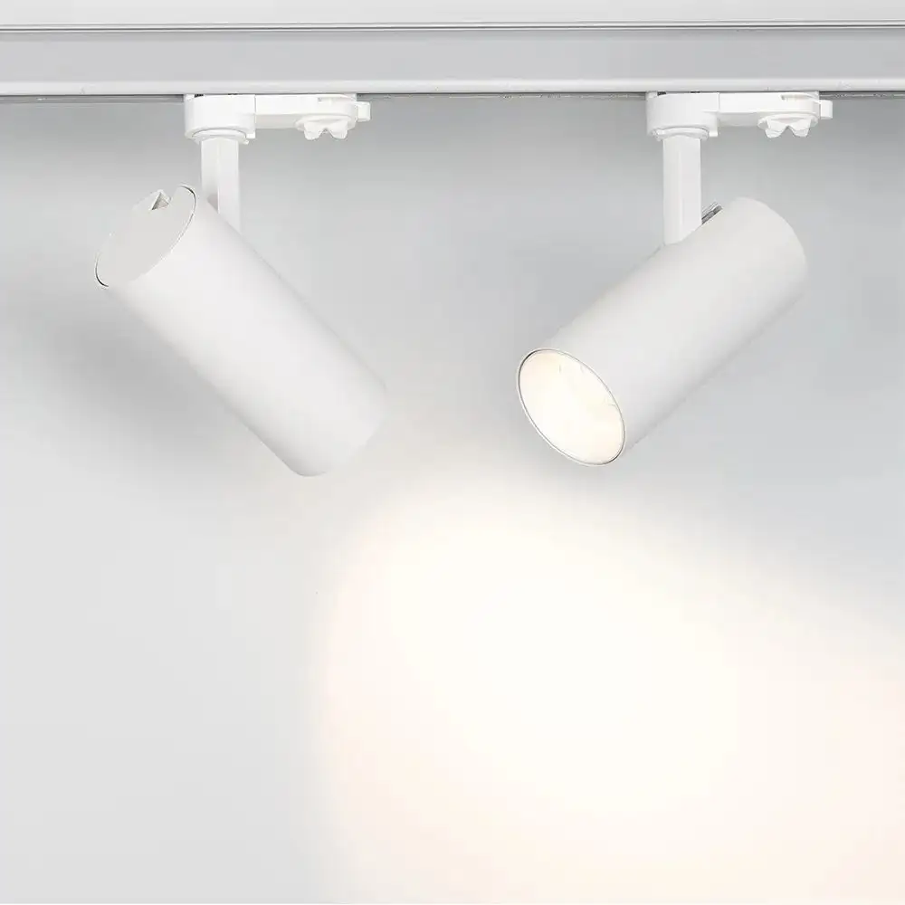 Трековый светильник Arlight SP-POLO-TRACK-LEG-R65-8W Warm3000 WH-WH 40deg 027474 – фото товара