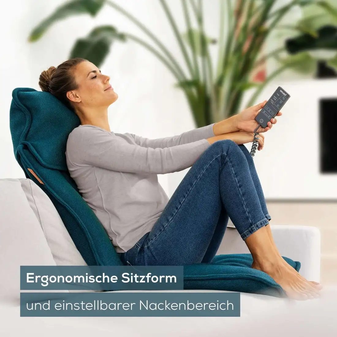 Массажная накидка на сиденье Beurer MG 330 (petrol blue)