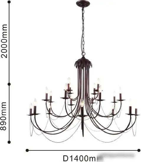 Подвесная люстра F-Promo Plini 2590-20P – фото товара
