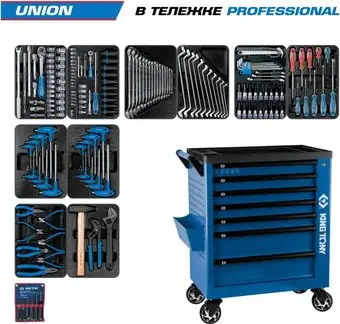 Универсальный набор инструментов King Tony 9G38-000MRB (173 предмета) – изображение в каталоге