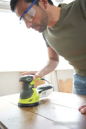 Эксцентриковая шлифмашина Ryobi ROS300 – фото товара