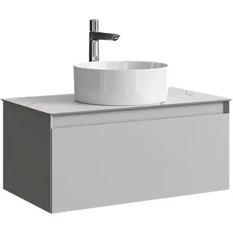 Aqwella Тумба под умывальник Geometria GE01081ST+STG814X476MW – изображение в каталоге