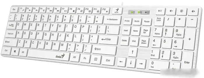 Клавиатура Genius SlimStar 126 (белый) – фото товара