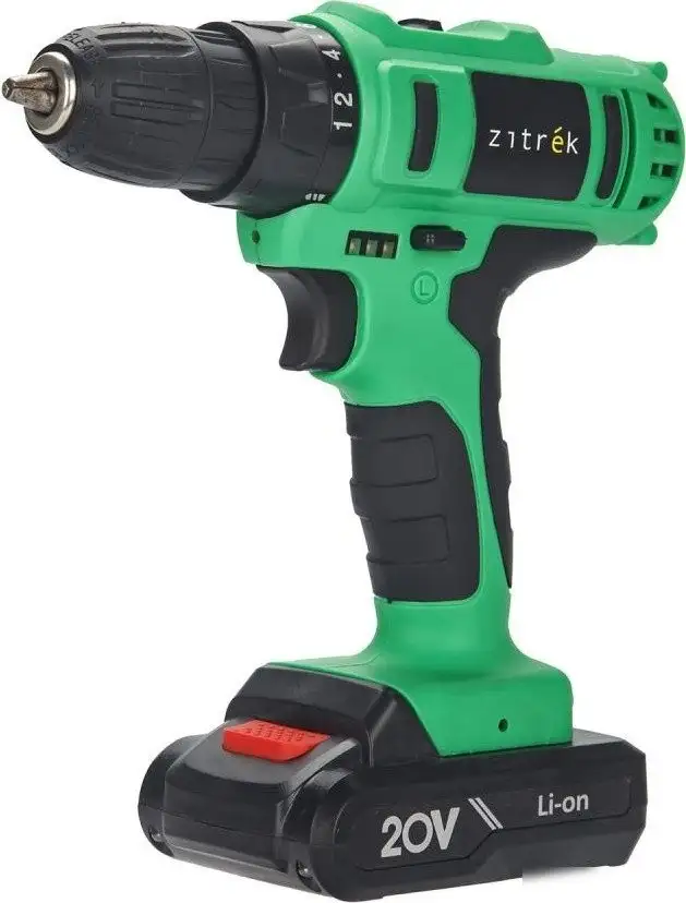 Дрель-шуруповерт Zitrek Green 20-Li Plus 083-1115 (с 2-мя АКБ) – фото товара