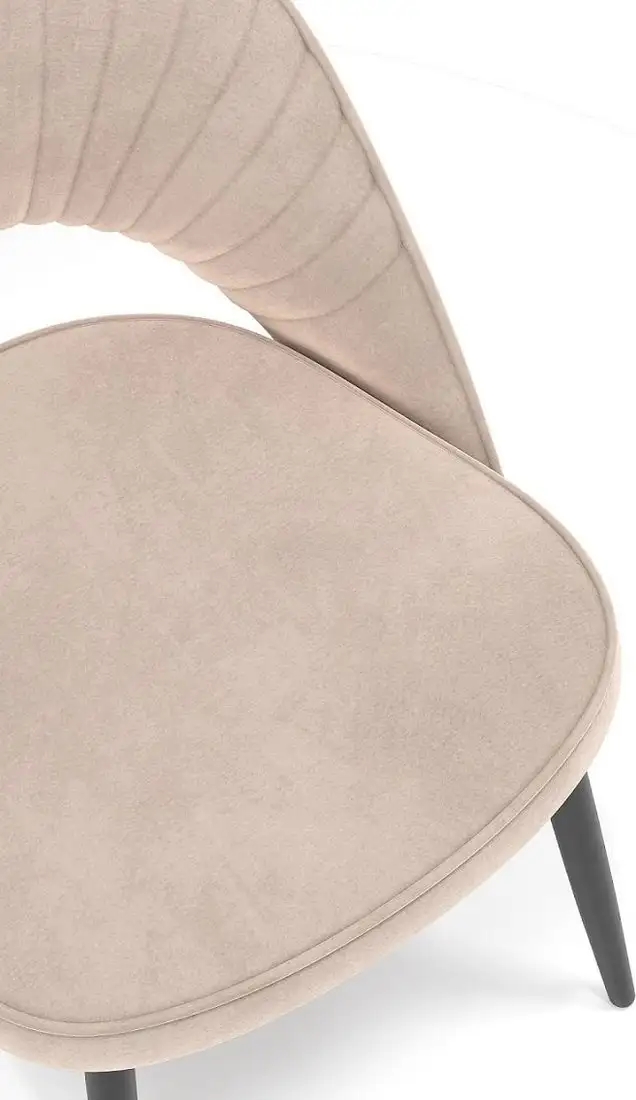 Стул Памир Новара F06 (светло-бежевый/черная опора)