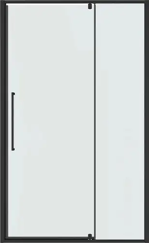 Душевая дверь Niagara Nova NG-35-12AGR 120х195 (графит/прозрачное стекло) - изображение в каталоге