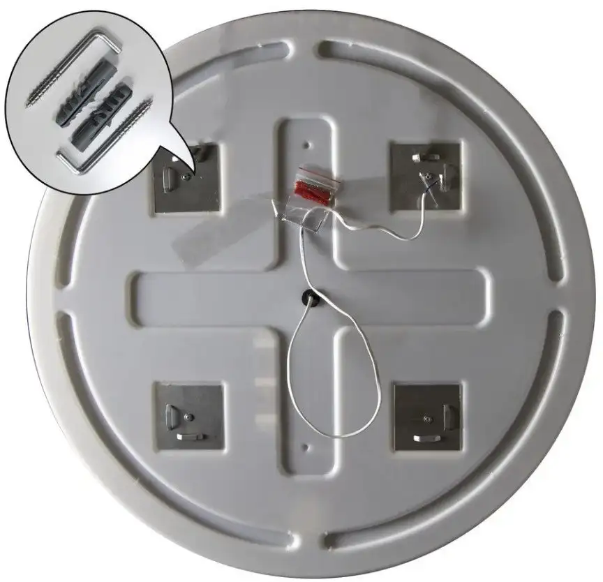 Пекам Зеркало Ring 70x70 ring-70x70MP (с подсветкой, с многофункциональной панелью, подогревом) – фото товара