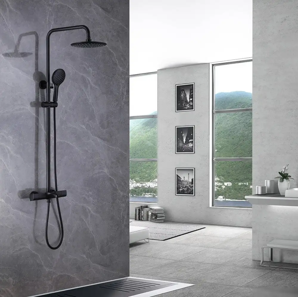 Душевая система Abber Thermostat AF8516BL - фото товара