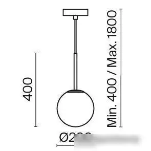 Подвесная люстра Maytoni Basic form MOD321PL-01B1 – фото товара