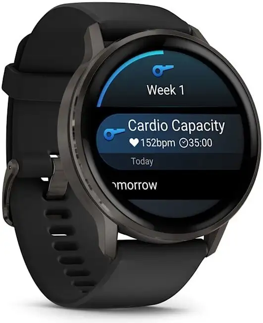 Умные часы Garmin Venu 4 45 мм (черный) – фото товара
