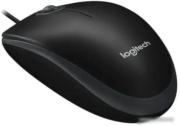 Мышь Logitech B100 (черный) – фото товара