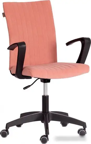 Офисное кресло TetChair Spark флок (розовый) – изображение в каталоге