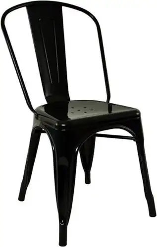 Стул Stool Group Tolix (черный глянцевый) – изображение в каталоге