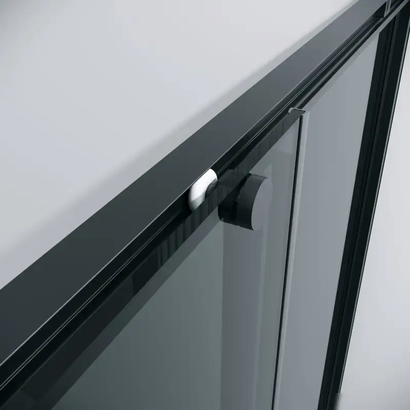 Душевой уголок Grossman Galaxy 100x70x195 300.K33.01.1070.21.10 (черный матовый/тонированное стекло) - фото товара