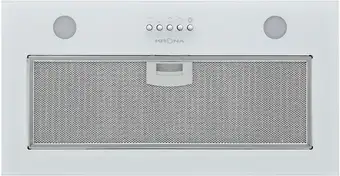 Кухонная вытяжка Krona Luisa 600 Glass PB (белый) – изображение в каталоге