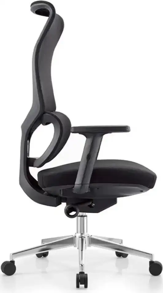 Офисное кресло SitUp Sakura Black Chrome (сетка Black/ Black) – фото товара