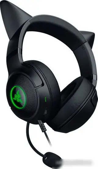 Наушники Razer Kraken Kitty V2 (черный) – фото товара
