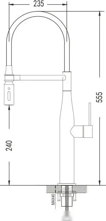 Смеситель Shevanik S123C-1 (белый) - фото товара