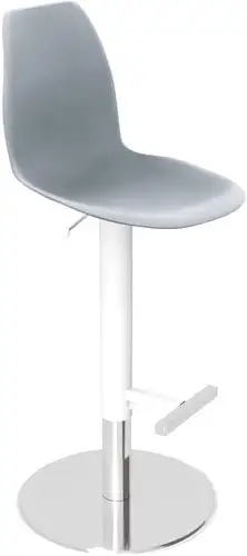 Стул Sheffilton SHT-ST29/S128 (серый/хром/белый муар) – изображение в каталоге