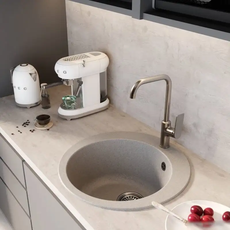 Кухонная мойка Mixline ML-GM13 551892 (серый) - фото товара