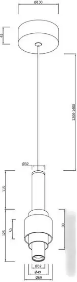 Подвесная люстра Moderli Elsa V10859-PL – фото товара