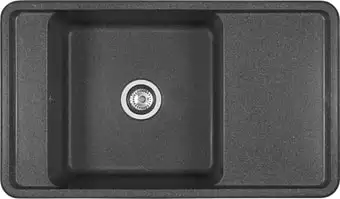 Кухонная мойка Акватон Беллис 87 (графит) - изображение в каталоге