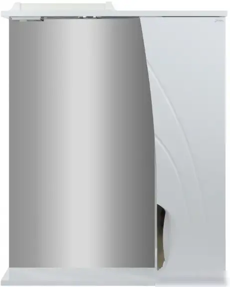 Doratiz Шкаф с зеркалом Тропикана 65 R 2712.708 (белый,с подсветкой) – фото товара