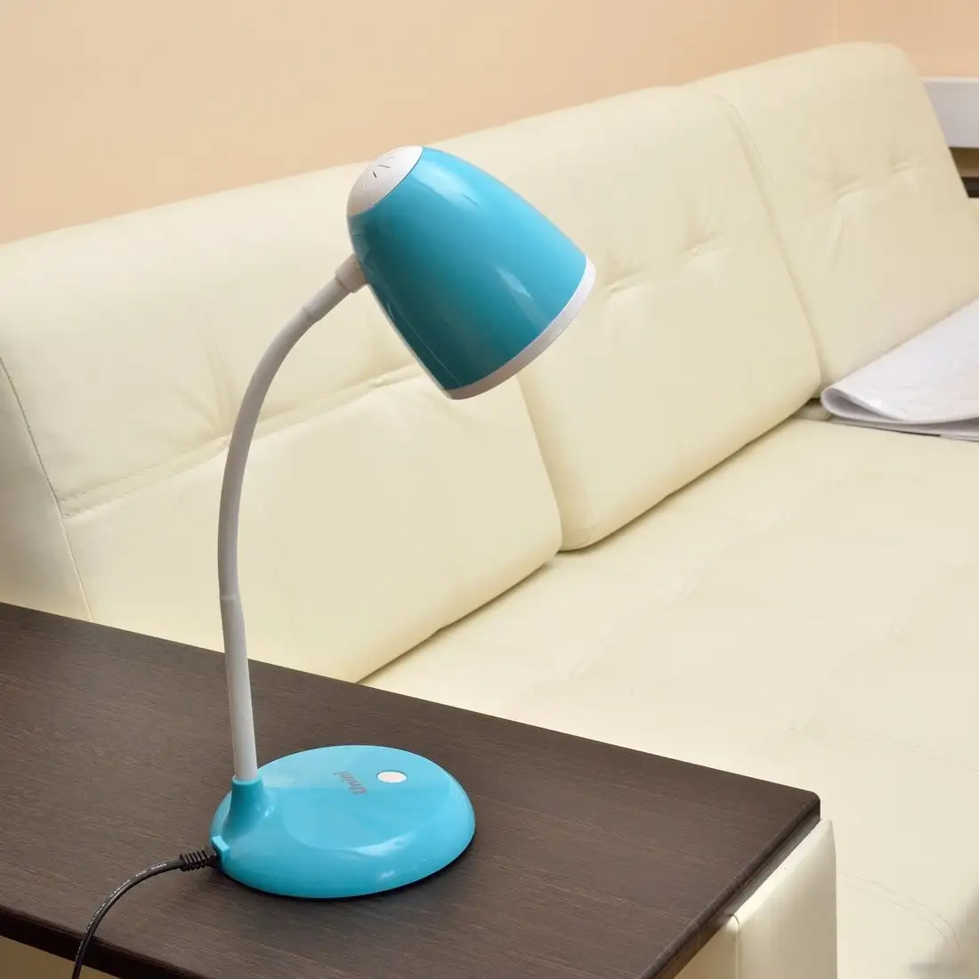 Настольная лампа Uniel TLI-228 BLUE E27 UL-00003652 – фото товара