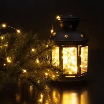 Новогодняя гирлянда Евросвет 400-009 (теплый белый) – изображение в каталоге