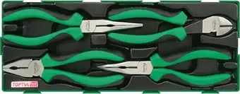 Набор пассатижей Toptul GTA0416 (4 предмета) – изображение в каталоге