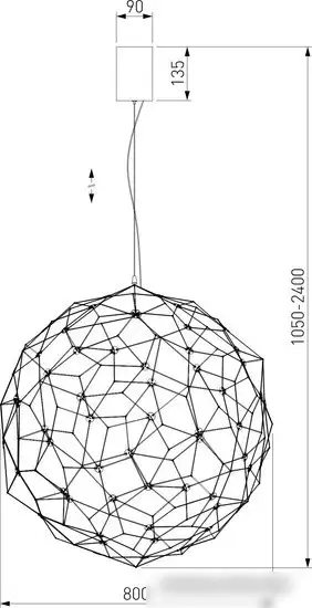 Подвесная люстра Bogate's 452/1 – фото товара
