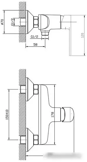 Смеситель Esko Belgrade BD 80 - фото товара