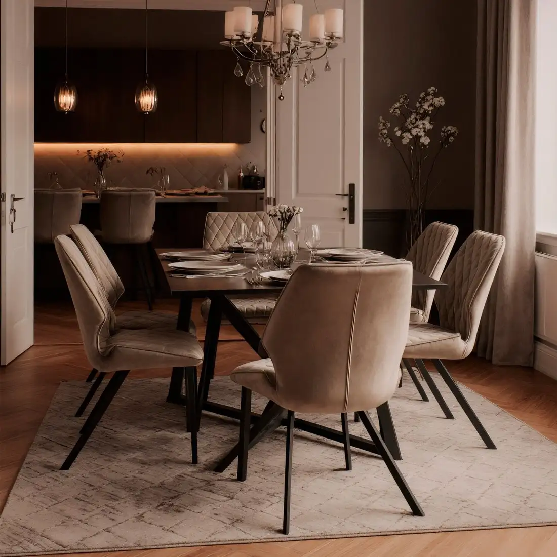 Стул Мамадома Rafael-R 360 (d05 Cappuccino Lux/черный) – фото товара