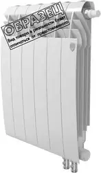 Биметаллический радиатор Royal Thermo BiLiner 500 Bianco Traffico VR (4 секции) - изображение в каталоге