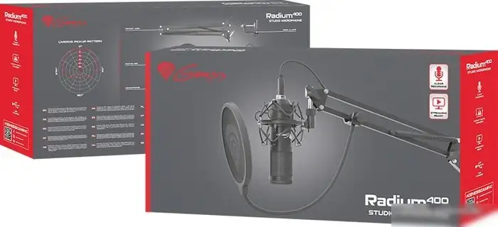 Микрофон Genesis Radium 400 – фото товара