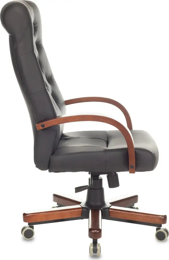 Офисное кресло Бюрократ T-9928WALNUT/ECO (черный) – фото товара