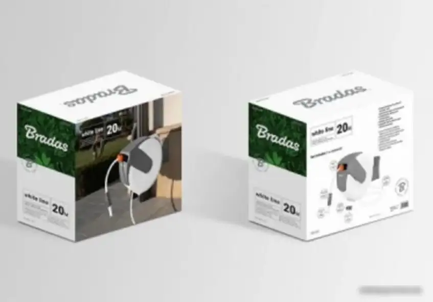 Катушка со шлангом Bradas White Line WL-W6B20 (1/2", 20 м) – фото товара