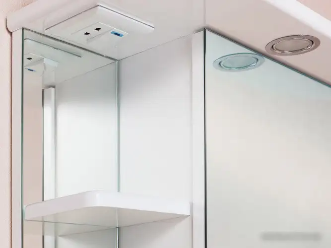 Onika Шкаф с зеркалом Карина 55.01 правый (белый) [205513] – фото товара