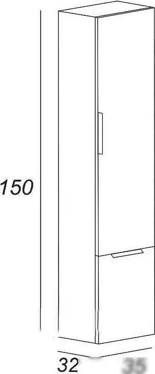 Cezares Шкаф-пенал 55182 – фото товара