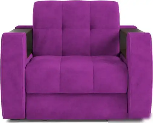 Кресло-кровать Мебель-АРС Барон №3 НПБ (фиолетовый)