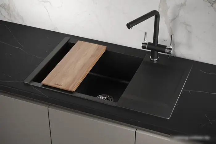 Кухонная мойка Granula ES-7807 (турмалин) - фото товара