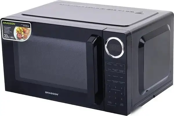 Микроволновая печь BRASSON MW2390D-6BL – фото товара