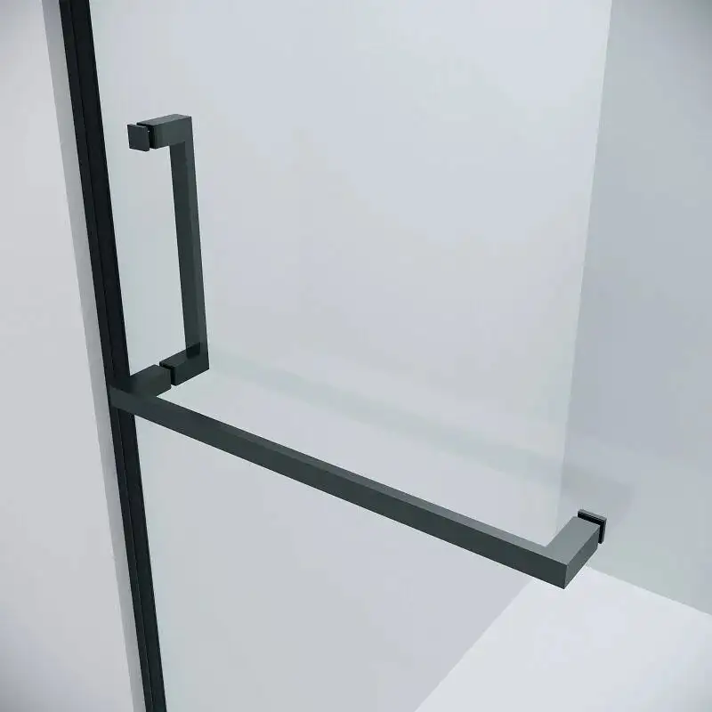 Душевой уголок Grossman Pragma 100x80x195 120.K33.03.1080.21.00 (черный матовый/стекло прозрачное) - фото товара