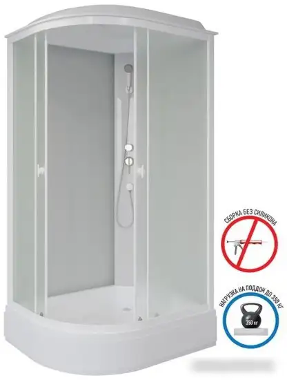 Душевая кабина Niagara Promo P110/80/26R/MT 110x80x215 - фото товара