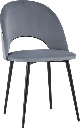 Стул Stool Group Меган AV 415-H14-08(P) (велюр серый) – изображение в каталоге