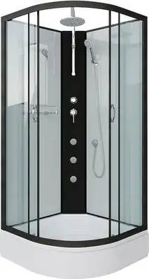 Душевая кабина Niagara NG-6701-14BKTG 90x90x210 - изображение в каталоге