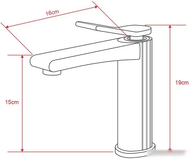 Смеситель Ekko E1006-8 - фото товара