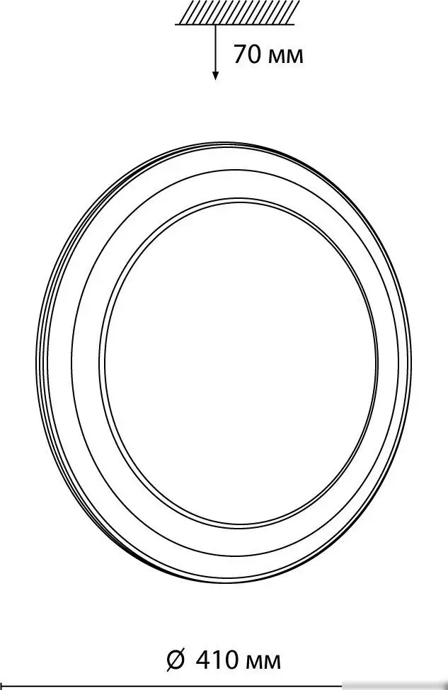 Припотолочная люстра Sonex Setta 7617/DLN – фото товара