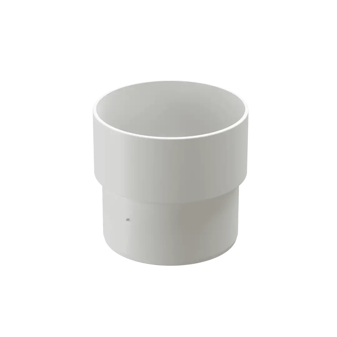 Муфта соединительная Docke DACHA 80 мм (Белый) – подробное фото Муфта соединительная Docke DACHA 80 мм (Белый) – фото товара