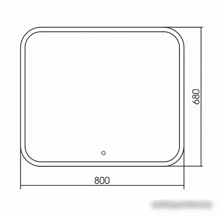 Doratiz Зеркало Ева 80x68 – фото товара